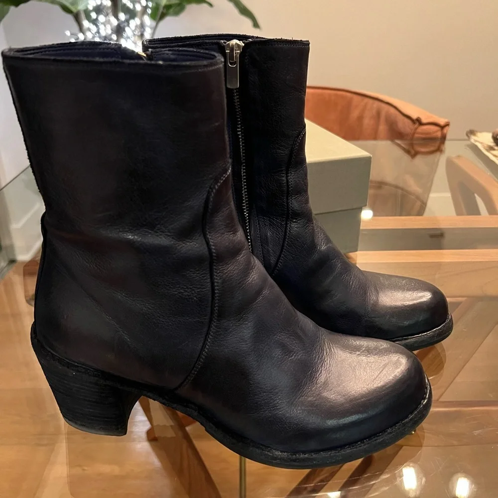Officine Creative Agnes/O16 boot size 39 Dark Blue, 2.25” heel - Picture 7 of 8